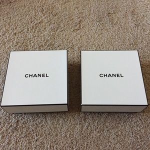 Chanel Empty Gift Boxes LOT OF 2